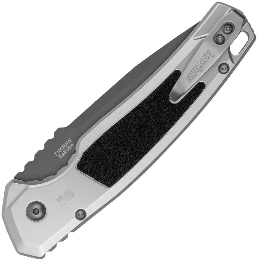 Kershaw Auto Launch 16 Button Lock 7105RAW Automatic Opening Knife For EDC Enthusiasts CPM M4 Tanto Blade by Kershaw