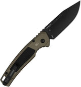 Kershaw Auto Launch Knife Automatic Opening 5 Inch Closed CPM M4 Blade With FDE Aluminum Handle For EDC Enthusiasts by Kershaw