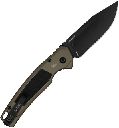 Kershaw Auto Launch Knife Automatic Opening 5 Inch Closed CPM M4 Blade With FDE Aluminum Handle For EDC Enthusiasts by Kershaw