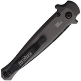 Kershaw Auto Launch 8 Damascus Steel Button Lock Knife 7150DAM Automatic Opening for EDC Enthusiasts by Kershaw