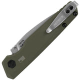 Kershaw Auto Launch 18 OL Automatic Knife With Satin CPM 154 Blade Green Aluminum Handle EDC by Kershaw