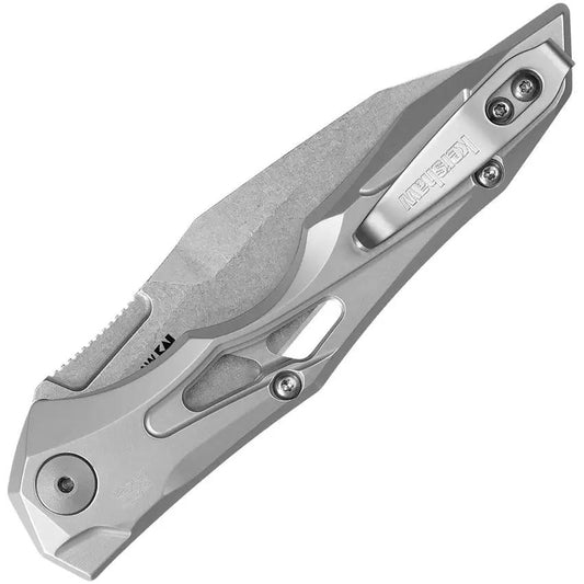 Kershaw Auto Launch 13 Button Lock Knife 7650RAW CPM154 Wharncliffe For EDC Enthusiasts by Kershaw
