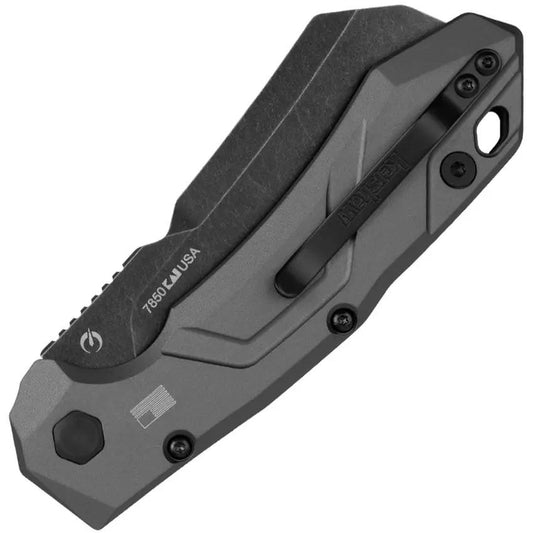 Kershaw Auto Launch 14 Button Lock Automatic Knife With BlackWash CPM 154 Cleaver Blade EDC Handle by Kershaw