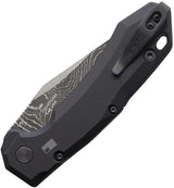 Kershaw Auto Launch 19 Damascus 7851DAM Premium EDC Pocket Knife With Damascus Steel Blade by Kershaw
