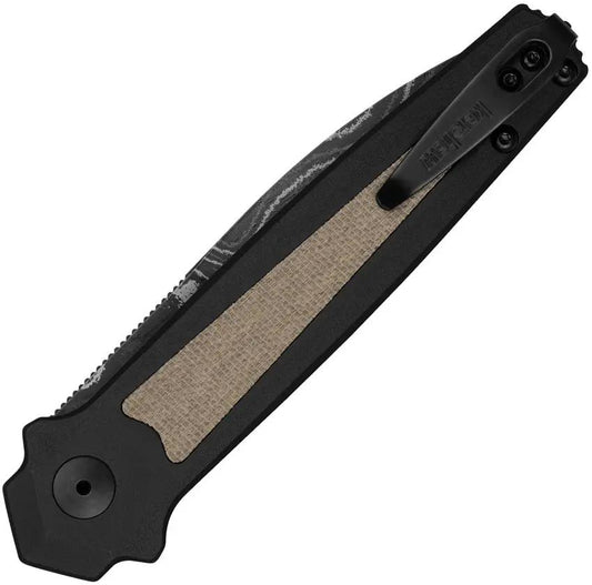 Kershaw Auto Launch 15 Automatic Knife With Premium Damascus Spear Point Blade For EDC Enthusiasts by Kershaw