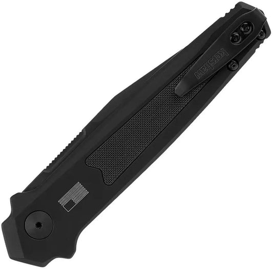Kershaw Auto Launch 17 Knife Automatic Opening With MagnaCut ThreePointFiveIn Blade Cerakote Black Handle For EDC by Kershaw