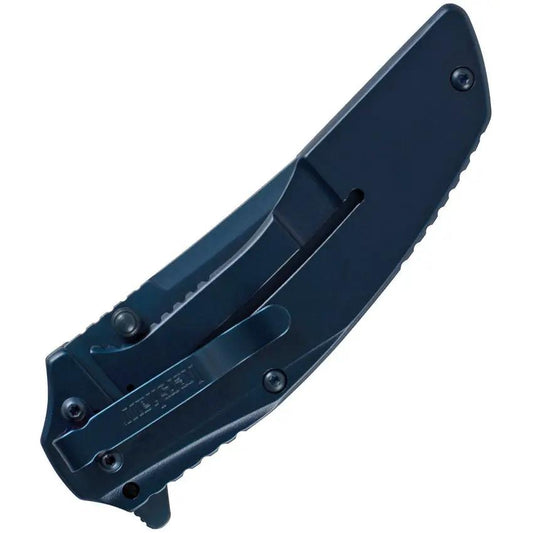 Kershaw Outright Framelock Assisted Opening Knife With 3In 8Cr13MoV Blue PVD Blade G10 Onlay EDC Ready by Kershaw