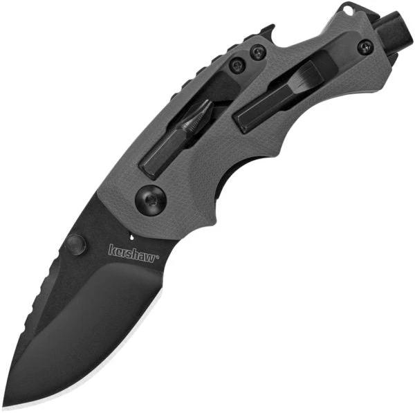 Kershaw Shuffle DIY Linerlock Folding Knife With Bottle Opener And Bit Driver 8Cr13MoV EDC by Kershaw
