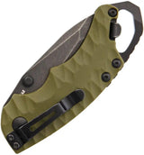Kershaw Shuffle II Liner Lock Folding Knife With BlackWash Tanto Blade 4in Closed Glass Filled Nylon Handle EDC by Kershaw