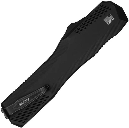 Kershaw Automatic Livewire OTF Knife Black 9000BLK CPM MagnaCut Blade 3.25 Inch EDC For Tactical Enthusiasts by Kershaw