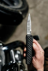 Kershaw Auto Livewire OTF Knife Premium MagnaCut Blade, Carbon Fiber Handle For EDC Enthusiasts by Kershaw