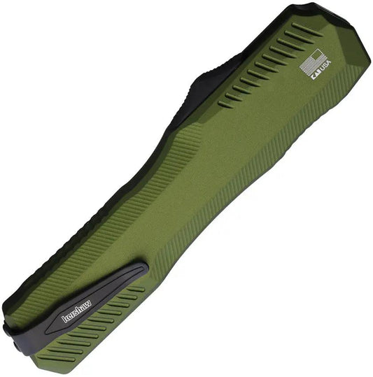 Kershaw Auto Livewire OTF Knife Automatic Opening Double Edge Dagger CPM MagnaCut 3.25-Inch Blade For EDC Enthusiasts by Kershaw