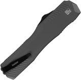 Kershaw Auto Livewire OTF Tanto Knife MagnaCut Blade 3.25in Gray Aluminum For EDC Enthusiasts by Kershaw