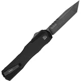 Kershaw Auto Livewire OTF 9000T Tanto Knife With MagnaCut Blade BlackWash Finish Aluminum Handle For EDC Enthusiasts by Kershaw