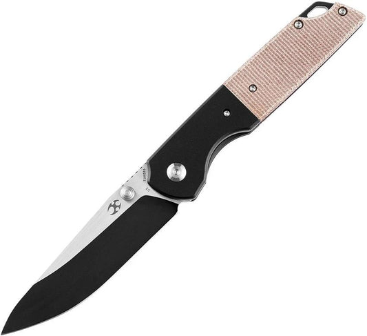 Kansept Knives Warrior Linerlock Brn Micarta T1005S5 by Kansept Knives
