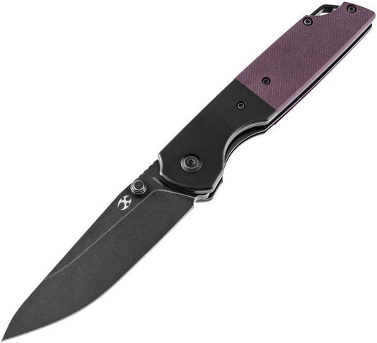 Kansept Knives Warrior Linerlock Purple G10 T1005S6 by Kansept Knives