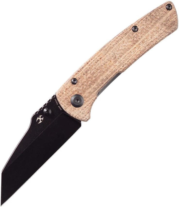 Kansept Knives Main Street Linerlock Brown T1015A7 by Kansept Knives