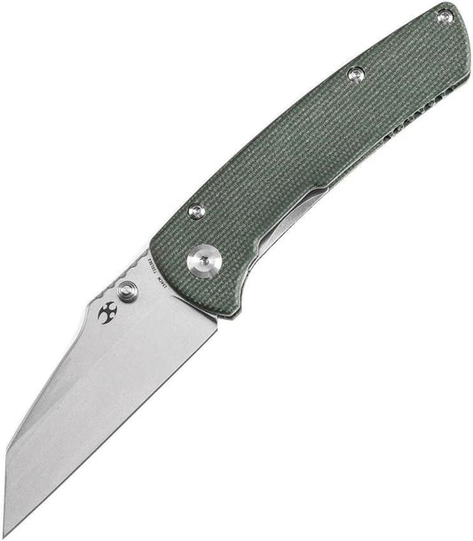 Kansept Knives Main Street Linerock Grn Mic T1015E2 by Kansept Knives