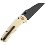 Kansept Knives Main Street Linerock White G10 T1015E3 by Kansept Knives