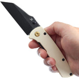Kansept Knives Main Street Linerock White G10 T1015E3 by Kansept Knives