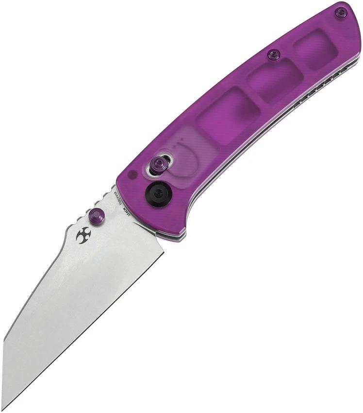 Kansept Knives Main Street Crosslock Purple T1015V10 by Kansept Knives