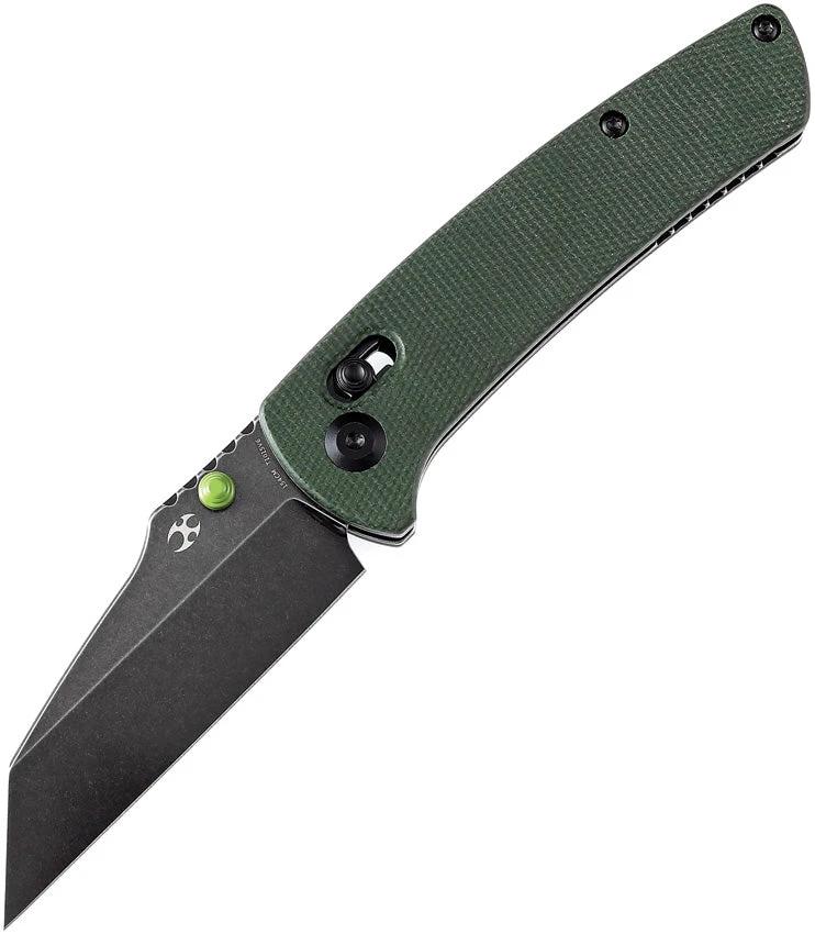 Kansept Knives Main Street Crosslock Grn T1015V6 by Kansept Knives