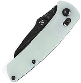Kansept Knives Main Street Crosslock Jade T1015V7 - Jade G10 Handle And Durable 154CM Stainless Blade by Kansept Knives
