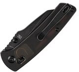 Kansept Knives Main Street Crosslock - Brown Acrylic Handle With 154CM Stainless Steel Blade by Kansept Knives