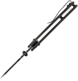 Kansept Knives Main Street Crosslock - Brown Acrylic Handle With 154CM Stainless Steel Blade by Kansept Knives