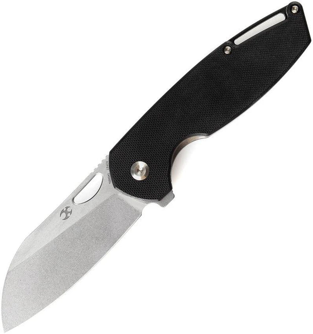 Kansept Knives Model 6 Linerlock Black G10 KT1022A1 by Kansept Knives
