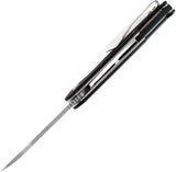 Kansept Knives Model 6 Linerlock Black G10 - Wharncliffe Blade, 154CM, Compact EDC by Kansept Knives