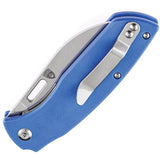 Kansept Knives Convict Linerlock - Blue G10 Handle 3.25in 154CM Stonewash Blade by Kansept Knives