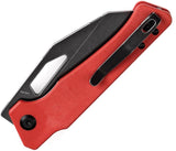 Kansept Knives Egress Linerlock Red G10 T1033A5 by Kansept Knives