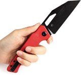 Kansept Knives Egress Linerlock Red G10 T1033A5 by Kansept Knives