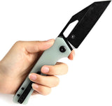 Kansept Knives Egress Linerlock Jade G10 T1033A6 by Kansept Knives