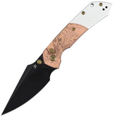 Kansept Knives Fenrir Button Lock Copper Foil T1034B2 by Kansept Knives