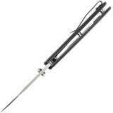 Kansept Knives Nesstreet Linerlock Black G10 KT1039A1 by Kansept Knives