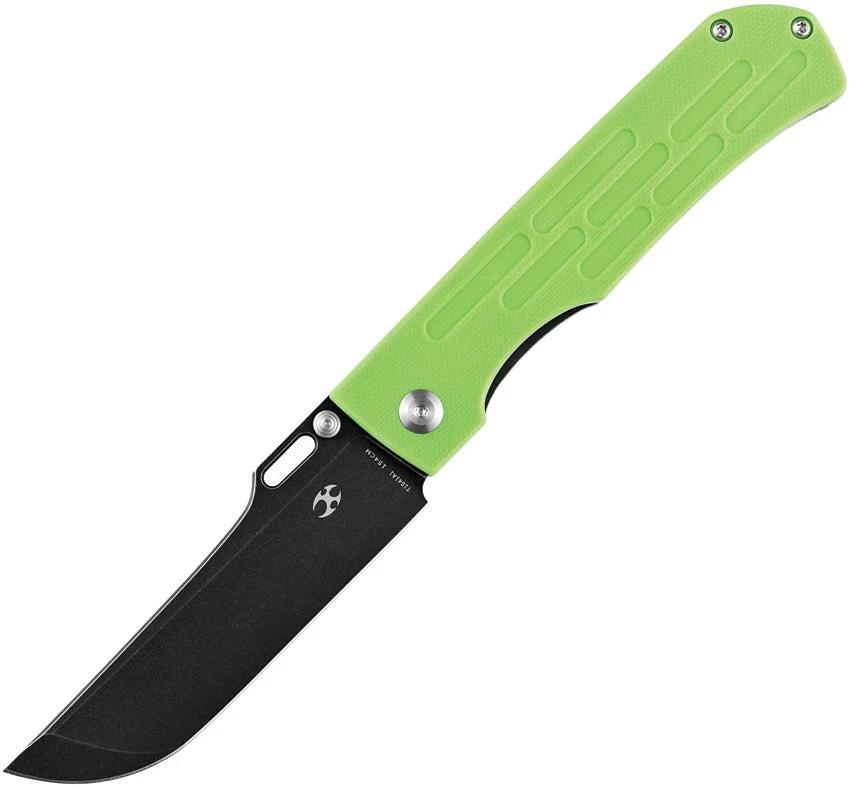 Kansept Knives Reedus Linerlock Green G10 T1041A1 by Kansept Knives