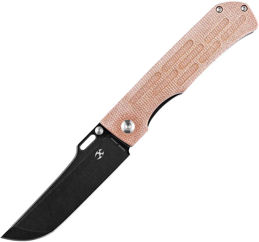 Kansept Knives Reedus Linerlock Brn Micarta T1041A5 by Kansept Knives