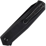 Kansept Knives Integra Linerlock - Sleek Black G10 Handle for Secure Comfortable Carry by Kansept Knives