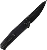 Kansept Knives Integra Linerlock - Sleek Black G10 Handle for Secure Comfortable Carry by Kansept Knives