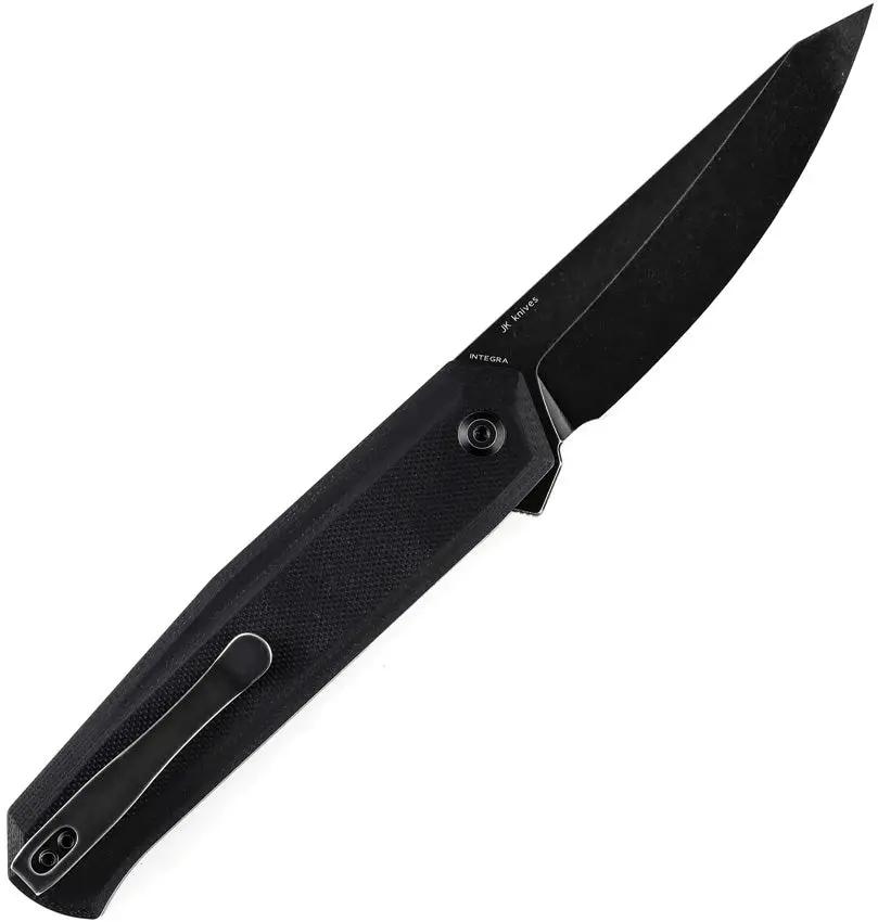Kansept Knives Integra Linerlock - Sleek Black G10 Handle for Secure Comfortable Carry by Kansept Knives
