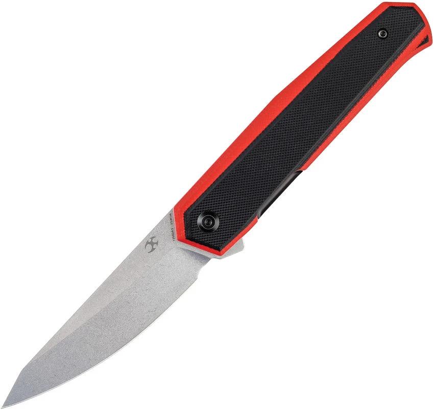 Kansept Knives Integra Linerlock Black/Red T1042A3 by Kansept Knives