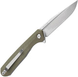 Kansept Knives Qilin Linerlock Green G10 T1047A2 by Kansept Knives
