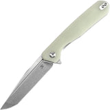 Kansept Knives Qilin Linerlock Jade G10 T1047T5 by Kansept Knives