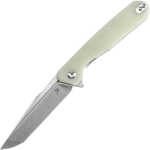 Kansept Knives Qilin Linerlock Jade G10 T1047T5 by Kansept Knives