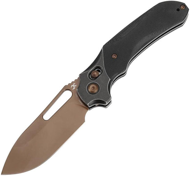 Kansept Knives Quasar Crossbar Lock G10 T1099V3 by Kansept Knives