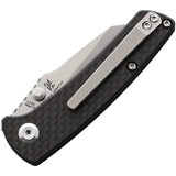 Kansept Knives Little Main Street Carbon Fiber T2015A3 - Compact Slip Joint EDC Knife With 154CM Blade by Kansept Knives