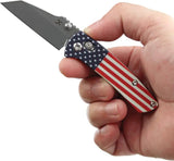 Kansept Knives Little Main Street Crossbar T2015V6 - Compact EDC Knife With 2.25 Inch 154CM Blade And Jade G10 Handle by Kansept Knives