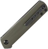 Kansept Knives Foosa Slip Joint Olive T2020T29 by Kansept Knives